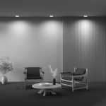 Потолочный светодиодный светильник Maytoni Zon C032CL-12W4K-SQ-W