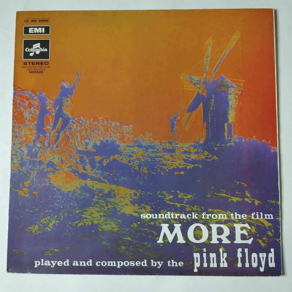 Винтажная виниловая пластинка LP The Pink Floyd Soundtrack From The Film More (France 1978)