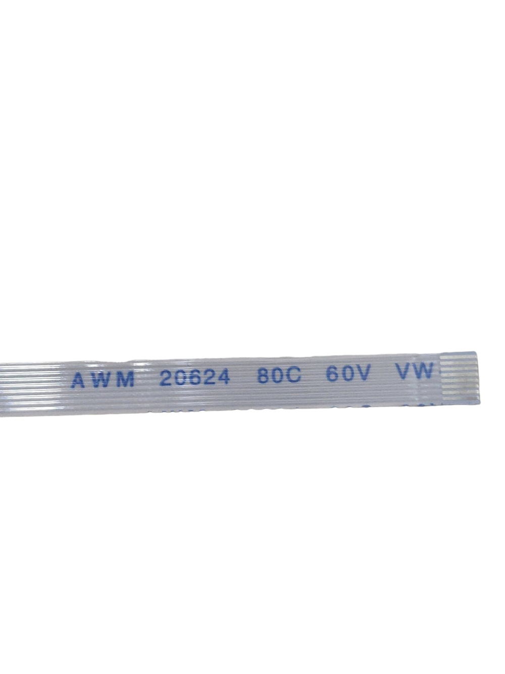 Шлейф FFC 8-pin Шаг 0.5mm Длина 6cm Прямой A-B AWM 20624 80C 60V VW-1