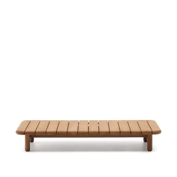 Журнальный столик Turqueta из массива тика, 140x70 см