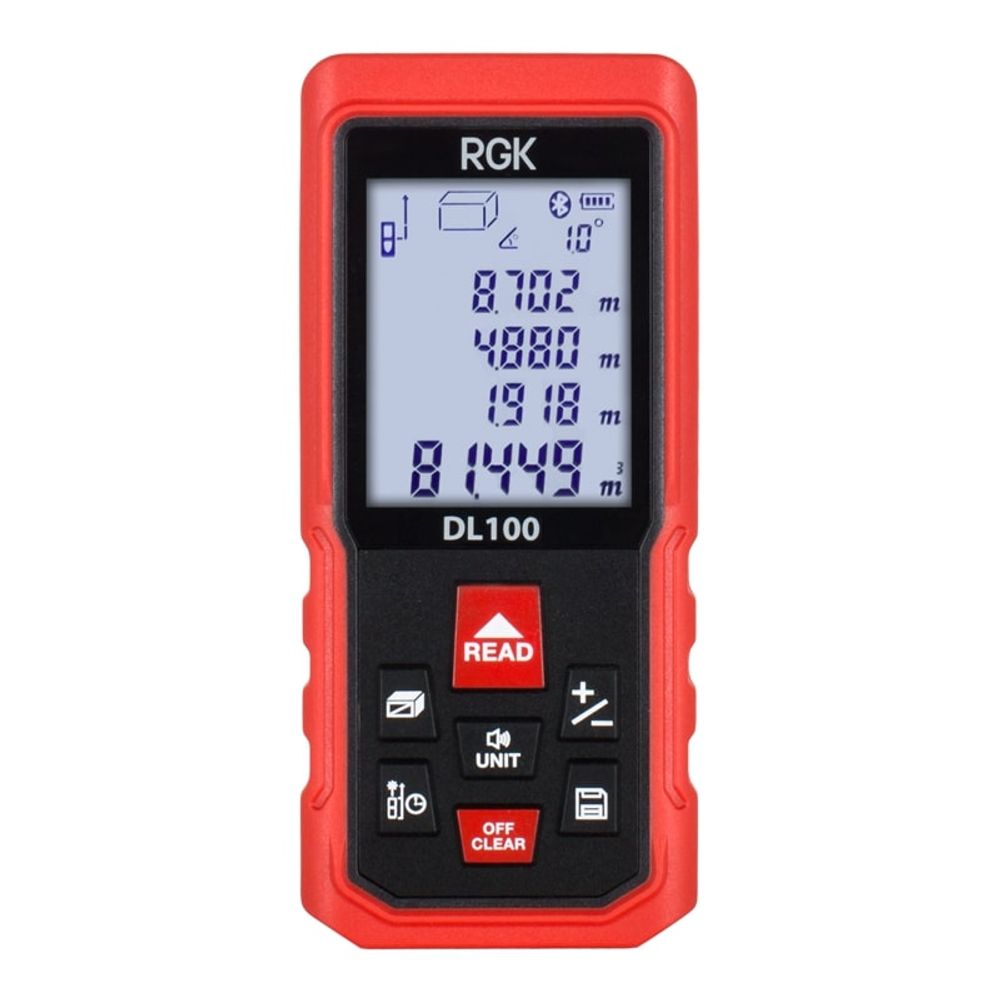 Лазерный дальномер RGK DL100, RGK