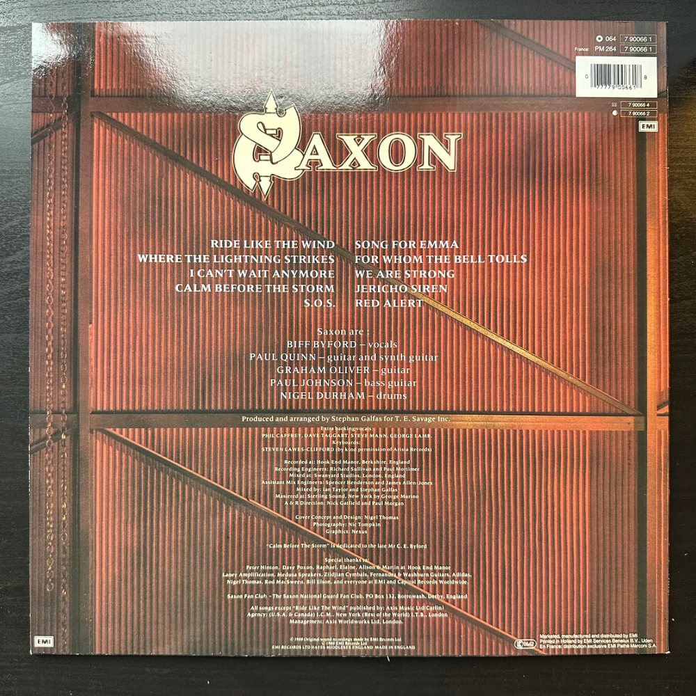 Saxon - Destiny (Европа 1988г.)