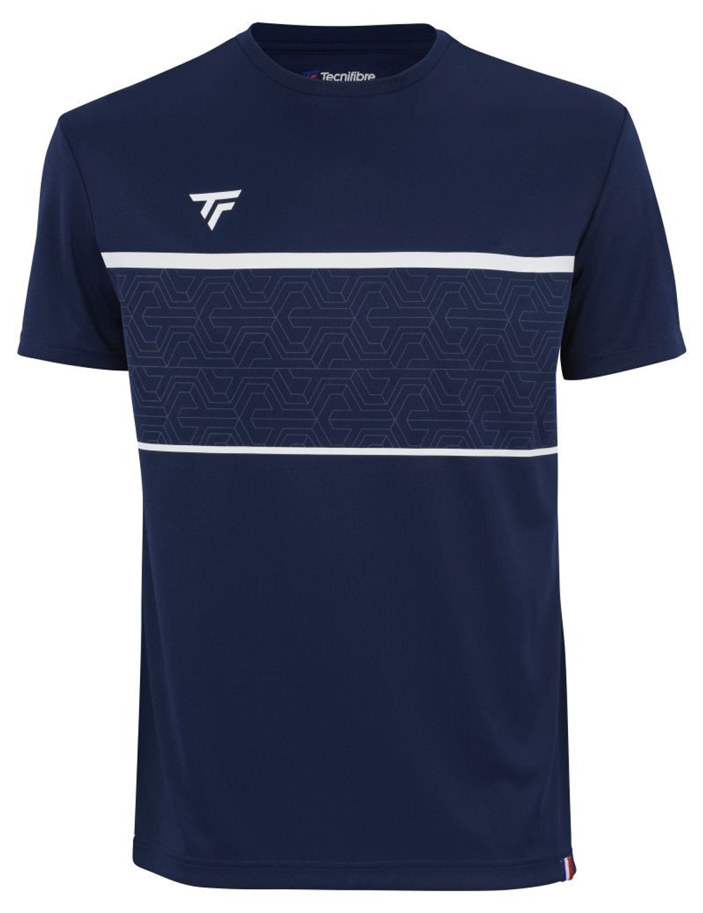 Мужская теннисная футболка Tecnifibre Team Tech Tee - marine