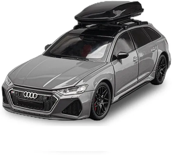 Коллекционная модель Audi RS6 Travel Multi Function с багажником 1:24  CZ148A