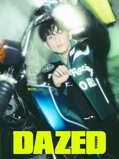 публикация DAZED - 2025.06 NCT MARK B Type