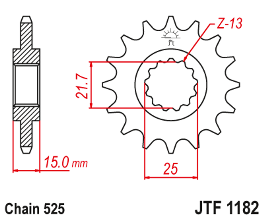 Звезда JTF1182.14