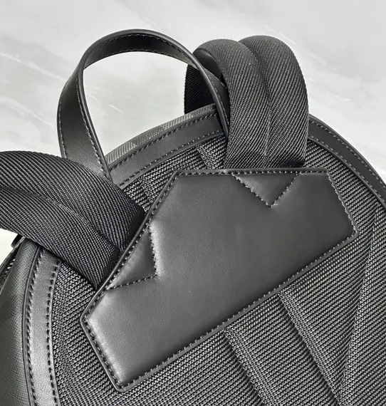 Рюкзак Burberry Rocco в клетку, серый