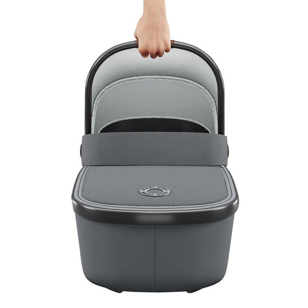 Детская коляска Maxi-Cosi Leona² Oria 3 в 1 с автокреслом CabrioFix Essential green 1204204110 Twillic Graphite/1507050110 Essential Grey
