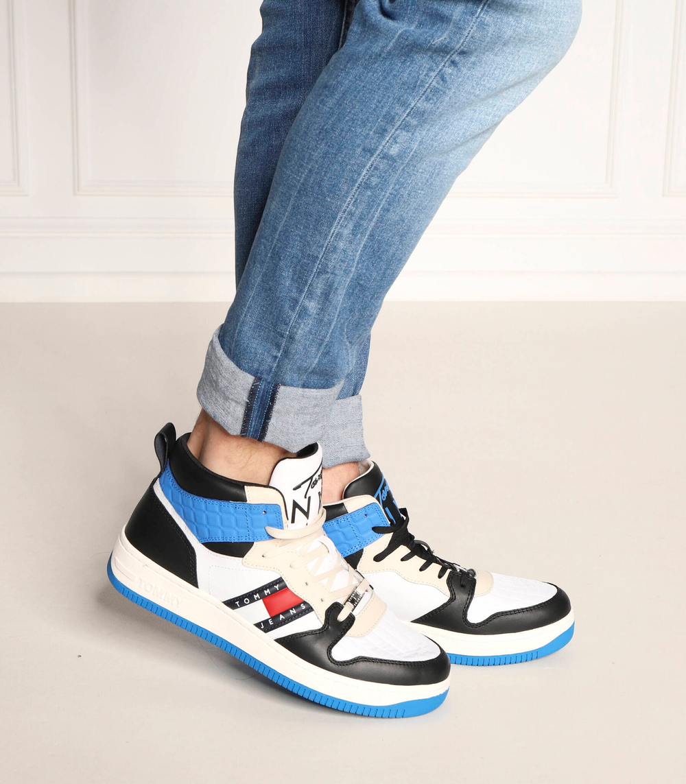 Кроссовки MID CUT TOMMY JEANS BASKET Tommy Jeans - черный(EM0EM01075)