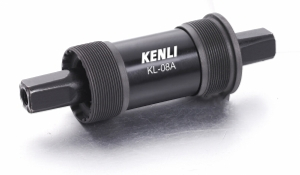 Картридж "Kenli" с пром.подшипник., под квадрат, ось 127мм,резьба 1.37''* 24 T, длина стакана 68мм,