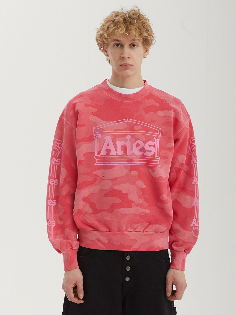 Мужская Толстовка Aged Column Camo