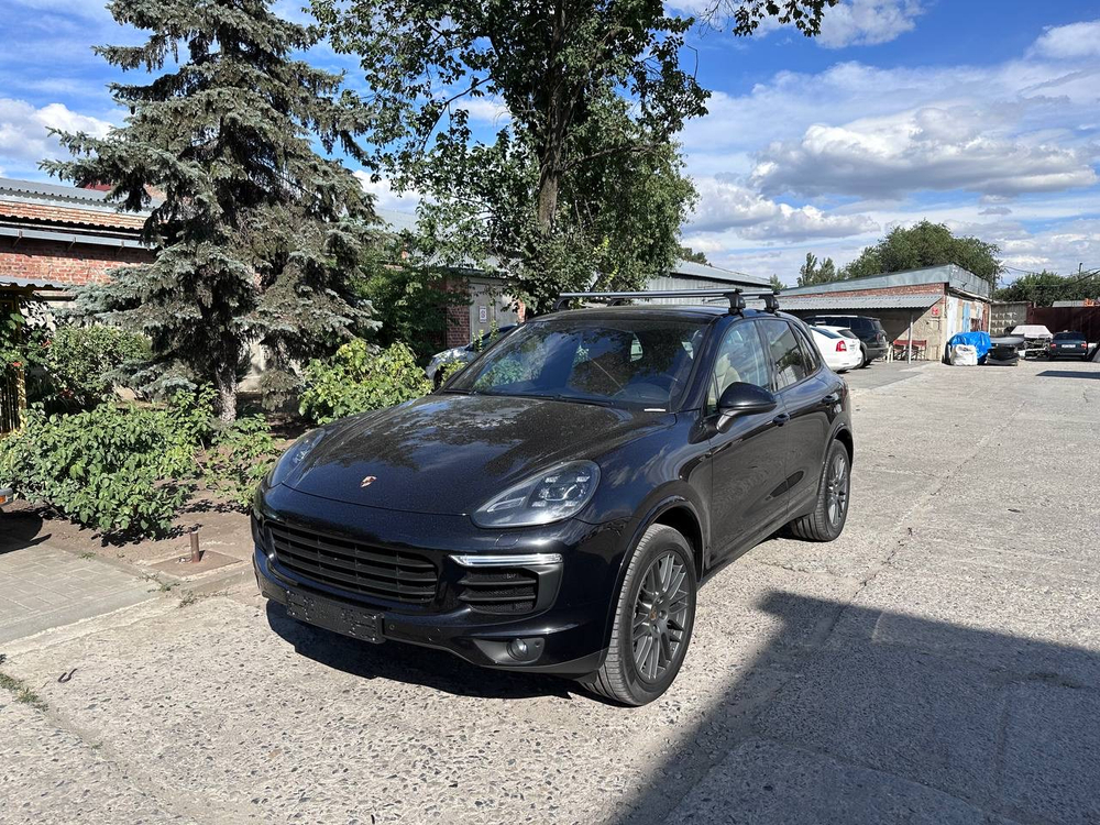 Багажник на крышу (адаптер) Porsche Cayenne 92A (куз.958) II поколение (2010-2018)  ED10-092