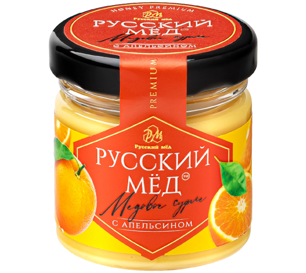 Медовое суфле с апельсином Русский мёд 40 мл