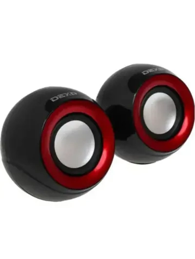 Колонки 2.0 R270 RED 3 Вт, питание от порта USB