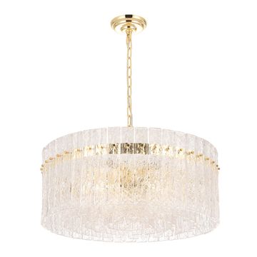 Подвесная люстра E14 Oviedo SP12 золото Crystal Lux