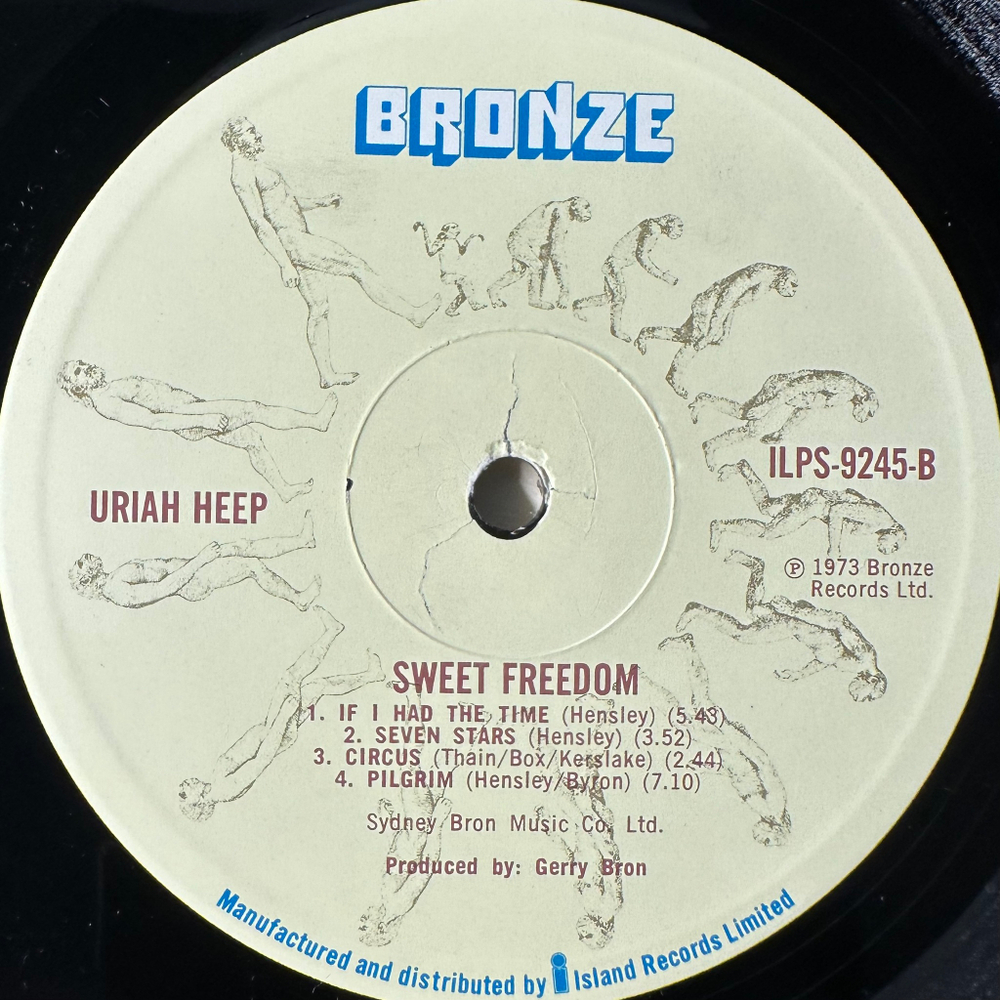 Uriah Heep - Sweet Freedom (Англия 1973г.)