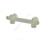 Планка монтажная PP-R серая Дн 20х1/2" ВР под смеситель VALFEX 10124020Г