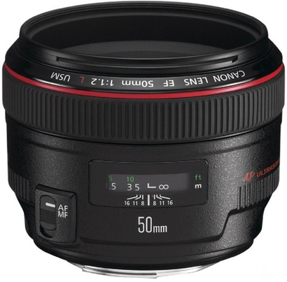 Canon EF 50mm f/1.2L USM Black