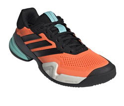 Мужские кроссовки теннисные Adidas Barricade 14 M - flash aqua/core black/lucid orange