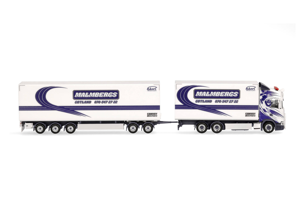 Грузовик Scania CS20 HD Schwedenkombi "Malmbergs Akeri" (Швеция/Висбю)