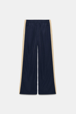 БРЮКИ ИЗ НЕЙЛОНА С ЛАМПАСАМИ — ZARA