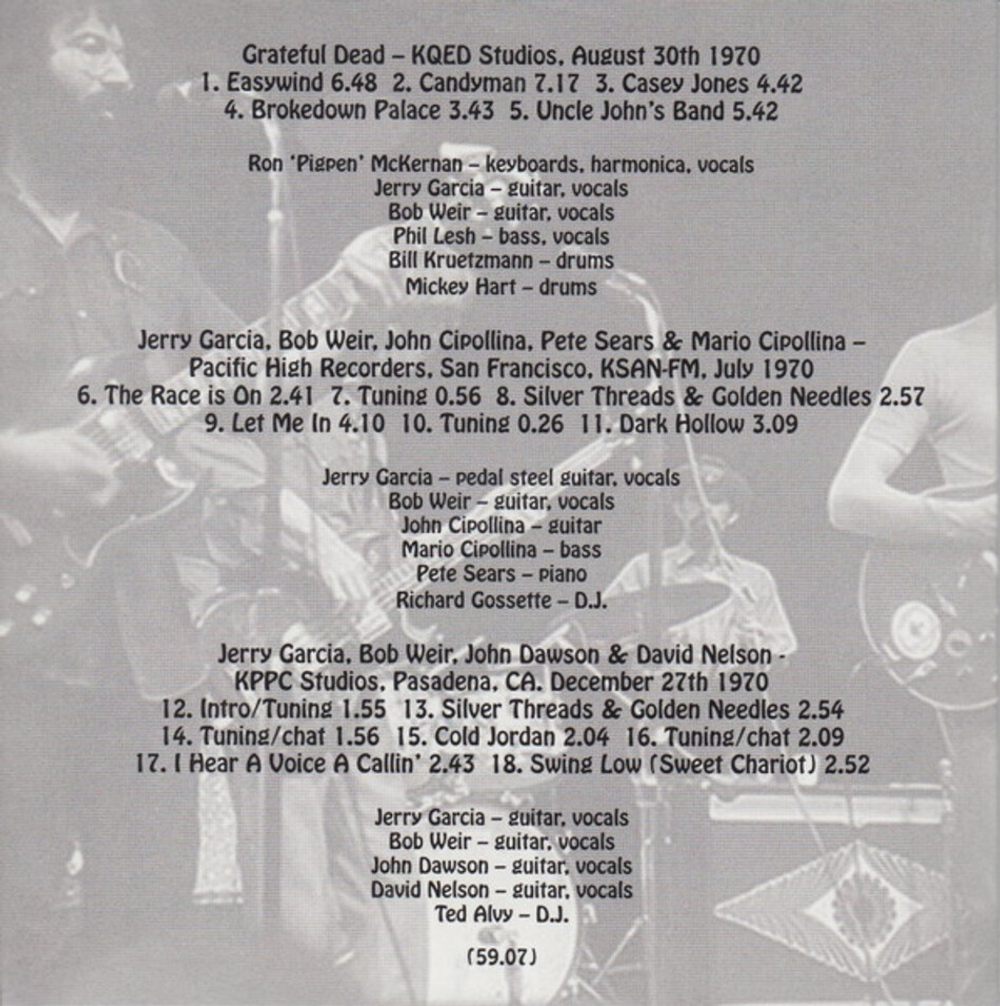 Grateful Dead / The 1970 Broadcasts (5CD)