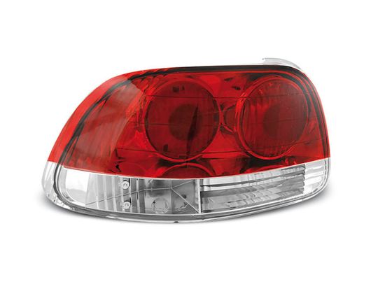 Задние фонари Honda CRX DEL SOL red white