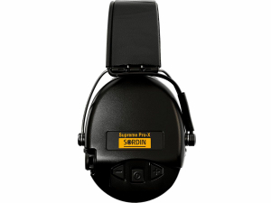 Наушники активные Sordin (MSA) Supreme Pro-X, чёрные, оголовье-кожа (SOR75302-X/L-02-S)