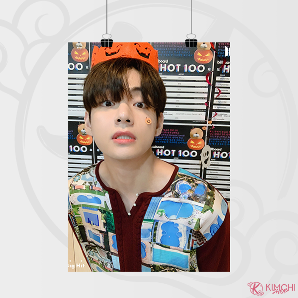 Постер А4 - BTS - Halloween