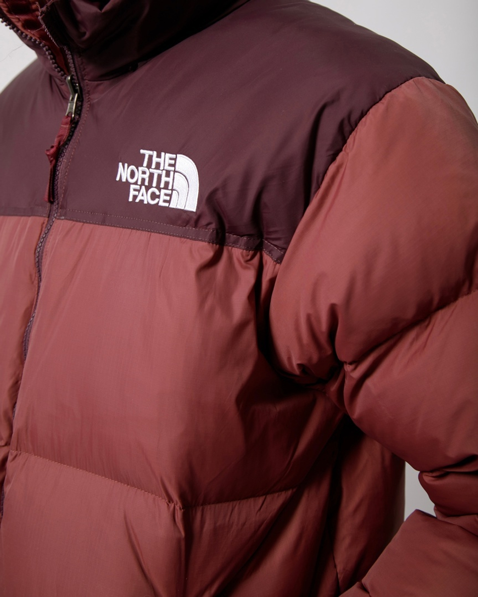 Куртка TNF пух (бордовый)