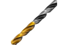 Сверло спиральное по металлу 5x86 мм, Р6М5, Golden Tip, многогранная заточка Denzel 718276