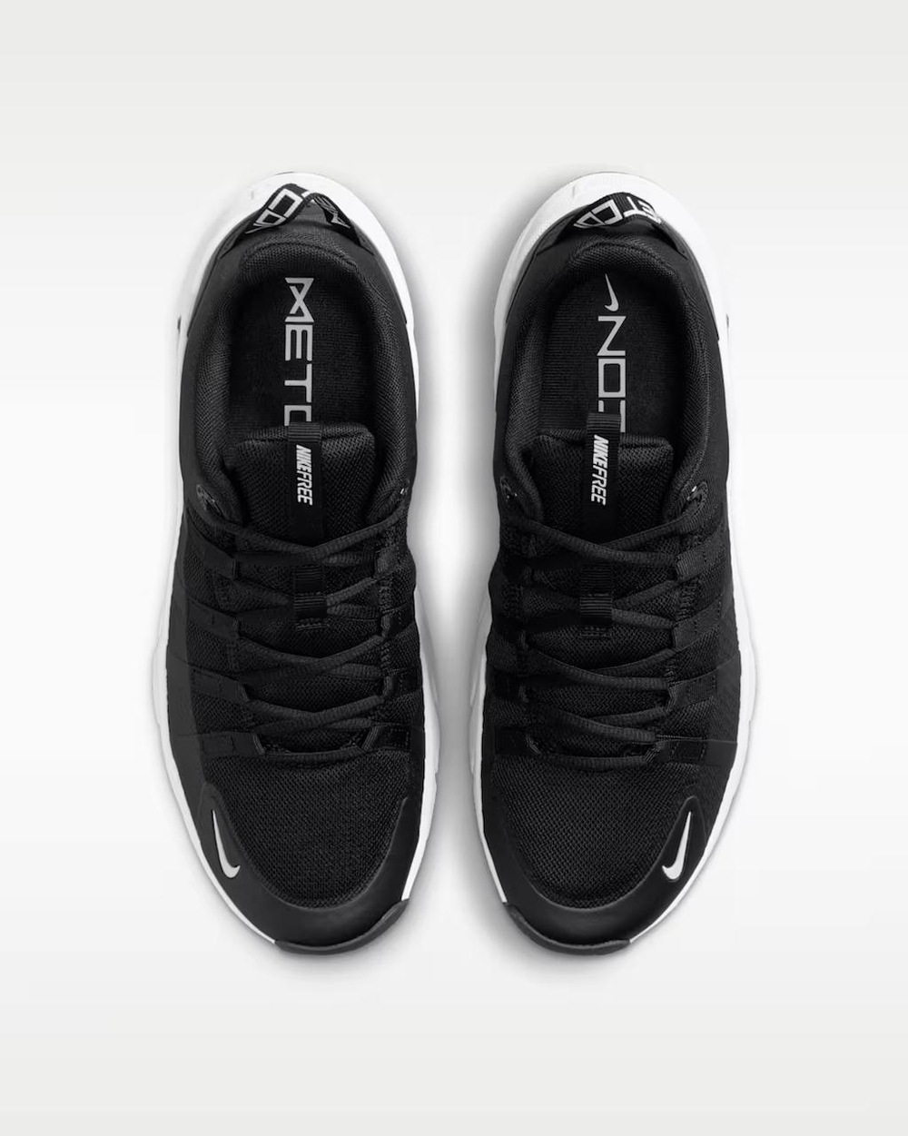 Кроссовки мужские Nike Free Metcon 7 (Черно-Белые)
