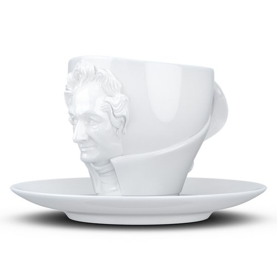 Чайная пара talent, goethe, 260 мл, белая