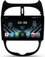 Магнитола для Peugeot 206 1998-2012 - FarCar S280 монитор 9.5" IPS на Android 13, CarPlay