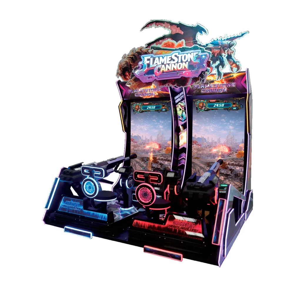 Игровой автомат стрелялка «Flamestone Cannon» Игровой автомат стрелялка «Flamestone Cannon»