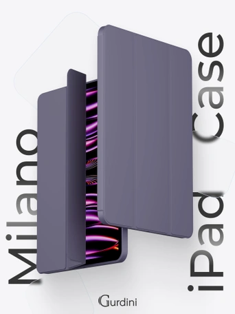 Чехол книжка для iPad Pro 11" (2,3,4 gen) Gurdini Milano Series Lavender