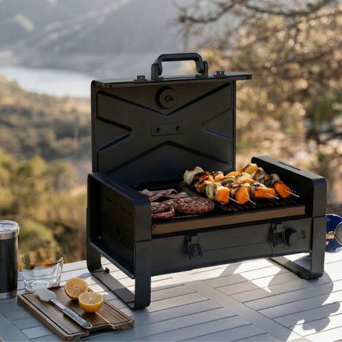 Газовый гриль портативный Karbo Grill X1 Black