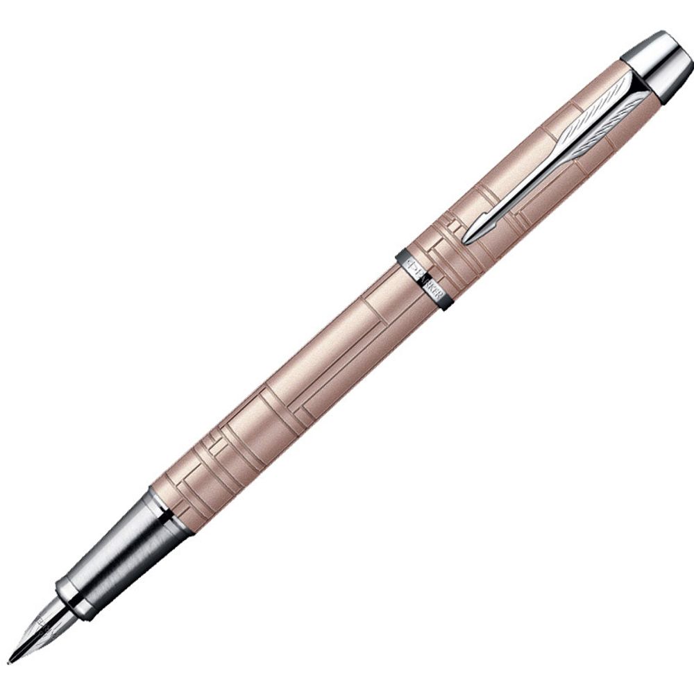 Перьевая ручка Parker IM Premium F222 Metal Pink перо F (S0949760)Копировать товар