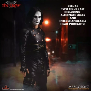 Фигурка Ворон — Mezco 5 Points The Crow Deluxe Set