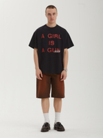 Мужская Футболка Girl Is A Gun