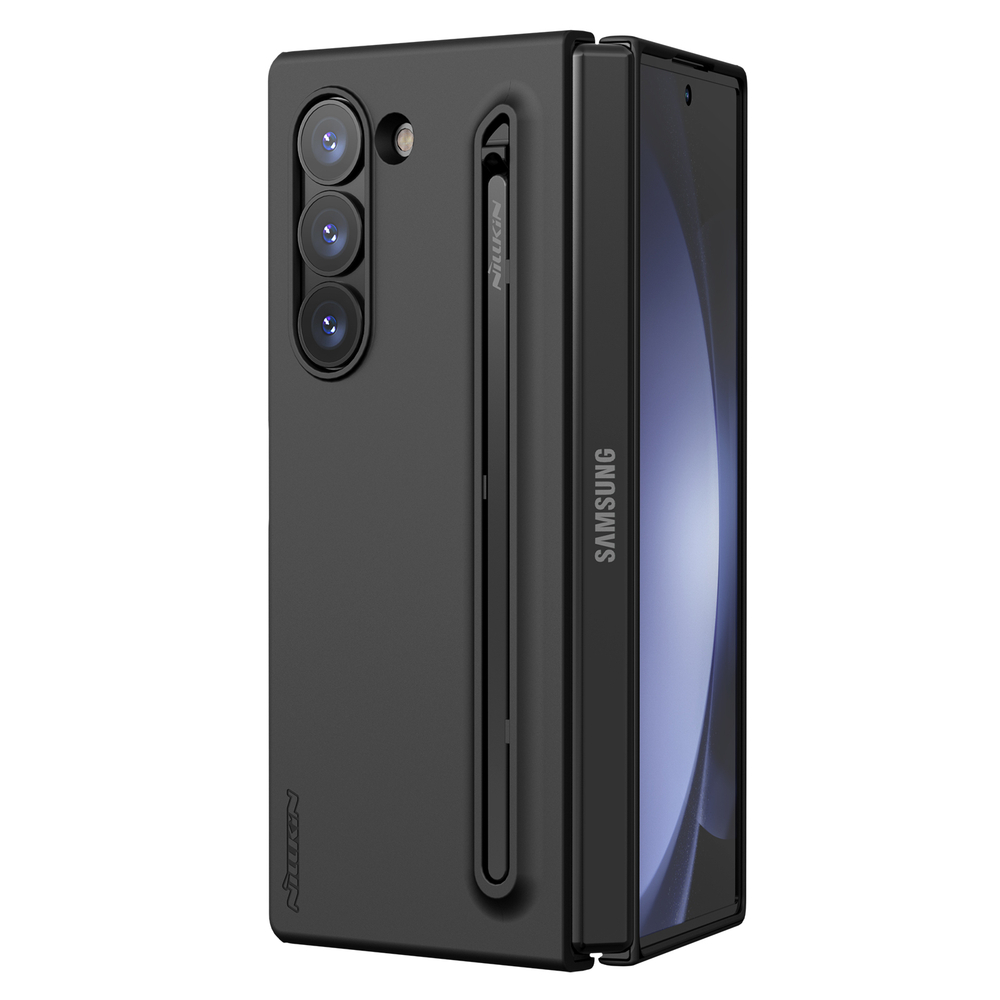 Чехол покрытый мягким жидким силиконом от Nillkin для Samsung Galaxy Z Fold 6 5G, серия Flex Pure Fold Case (в комплекте съемное перо S Pen)