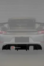 Карбоновый диффузор для Porsche 718 982 GT4 GT4RS 2016+ Порше