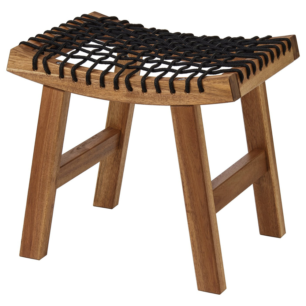 IKEA STACKHOLMEN  (ИКЕА СТАКХОЛМЕН)  -  Табурет садовый - светло-коричневая морилка 48х35х43 см
