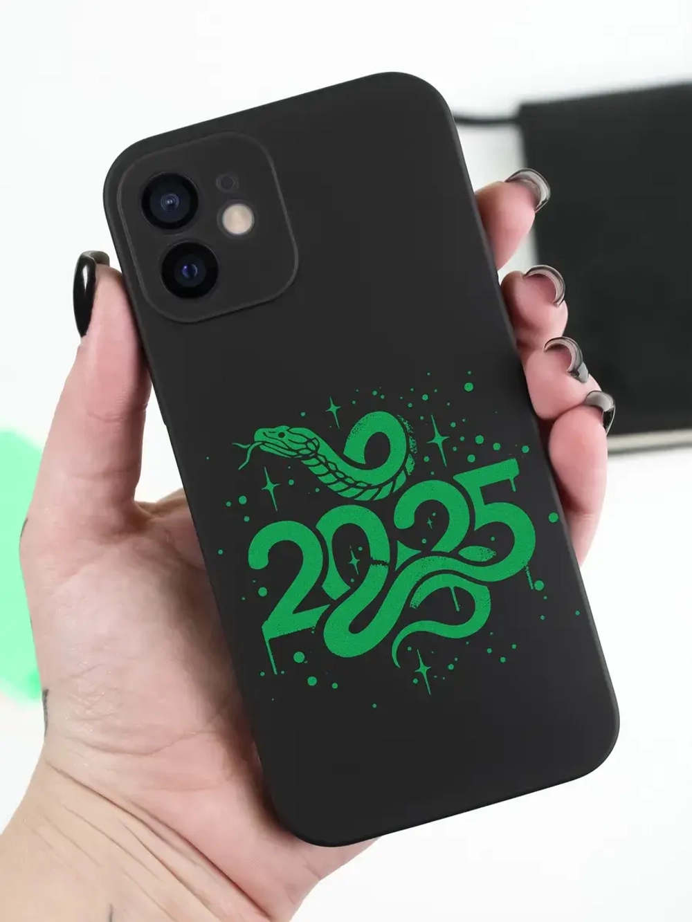 Чехол на iPhone 12 mini новогодний