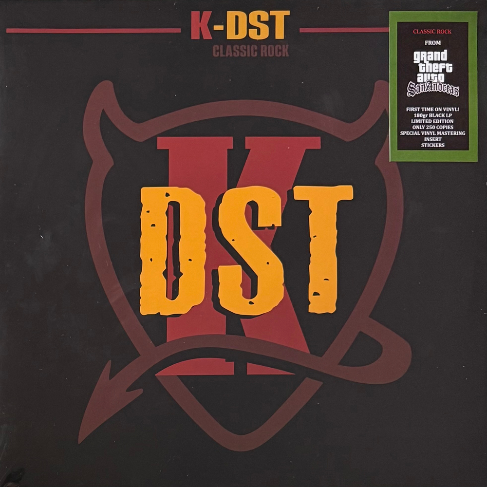Grand Theft Auto: San Andreas Soundtrack - K-DST Classic Rock (Россия 2023г.)