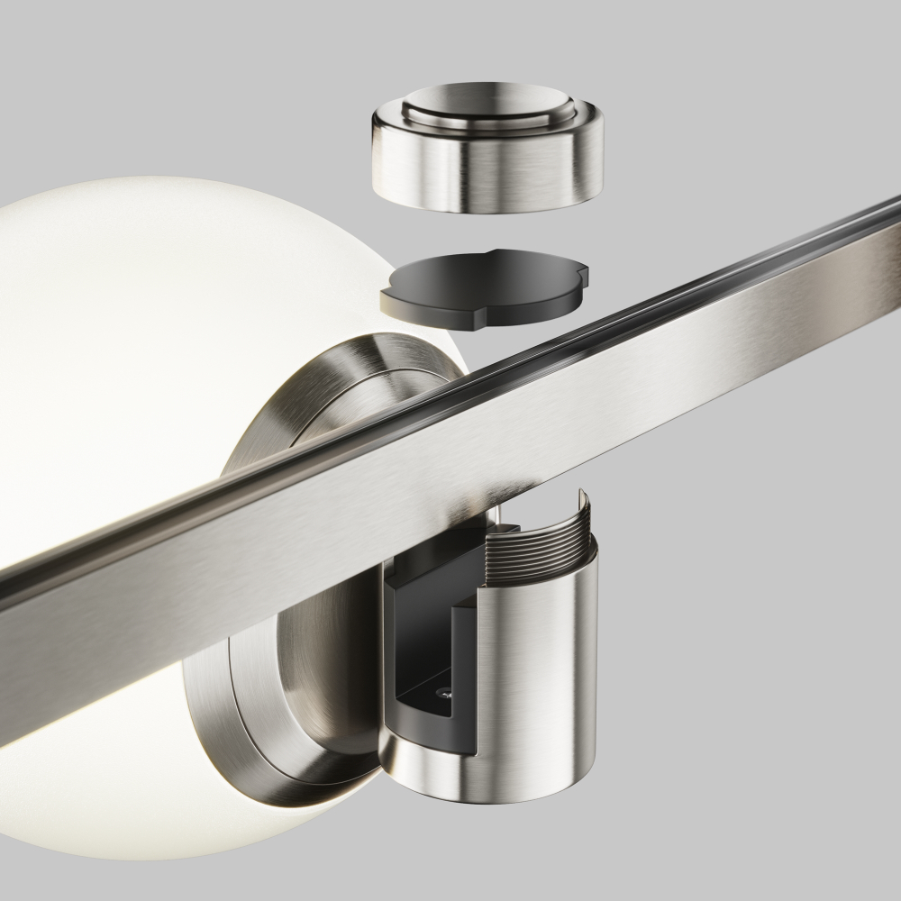 Магнитный трековый светильник Maytoni FLARITY Luna TR229-1-5W4K-PT
