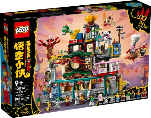 Конструктор LEGO Monkie Kid 80036 Город фонарей