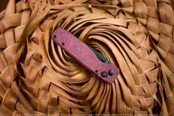 Складной нож Kizer Original сталь 154CM Черное Покрытие рукоять Ричлайт