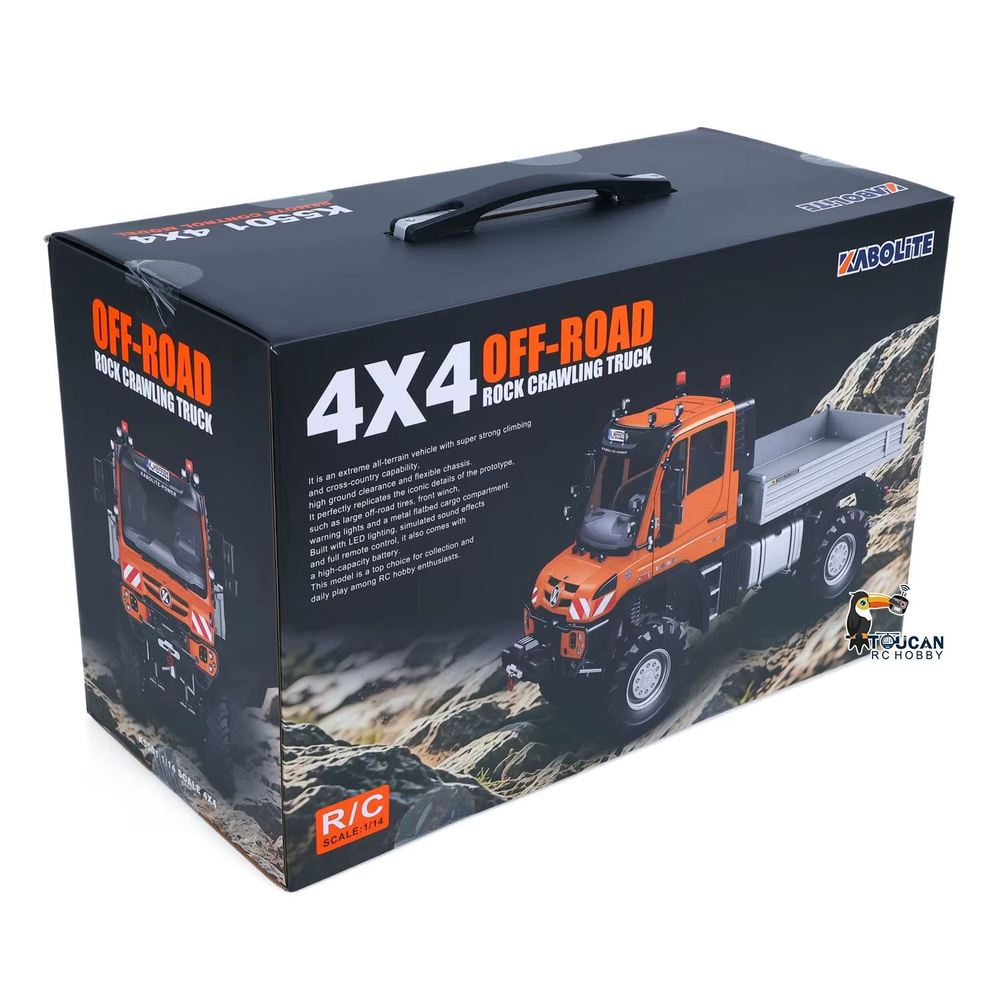 Краулер от KABOLITE 5501 1/14 4X4 RC с дистанционным управлением FS L12, 2-ступенчатой коробкой , лебёдка , блокировка мостов