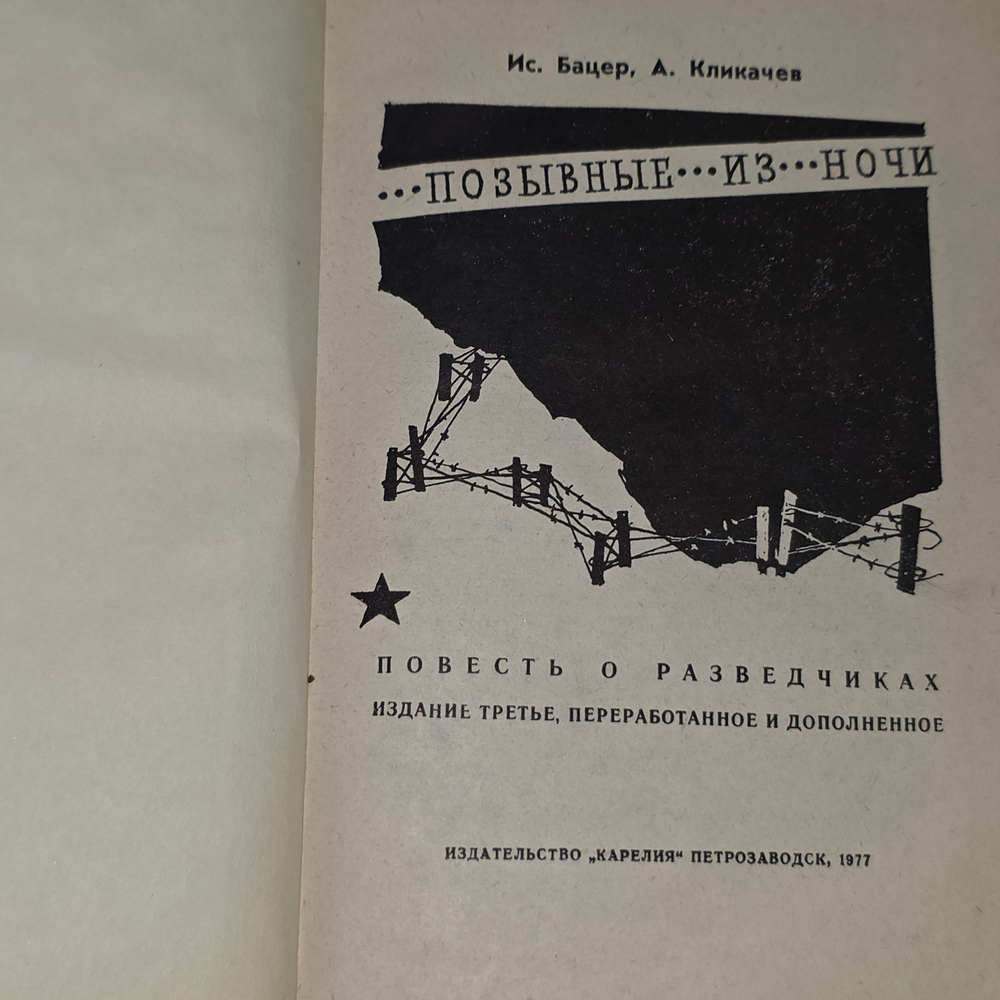 И. Бацер. Позывные из ночи.